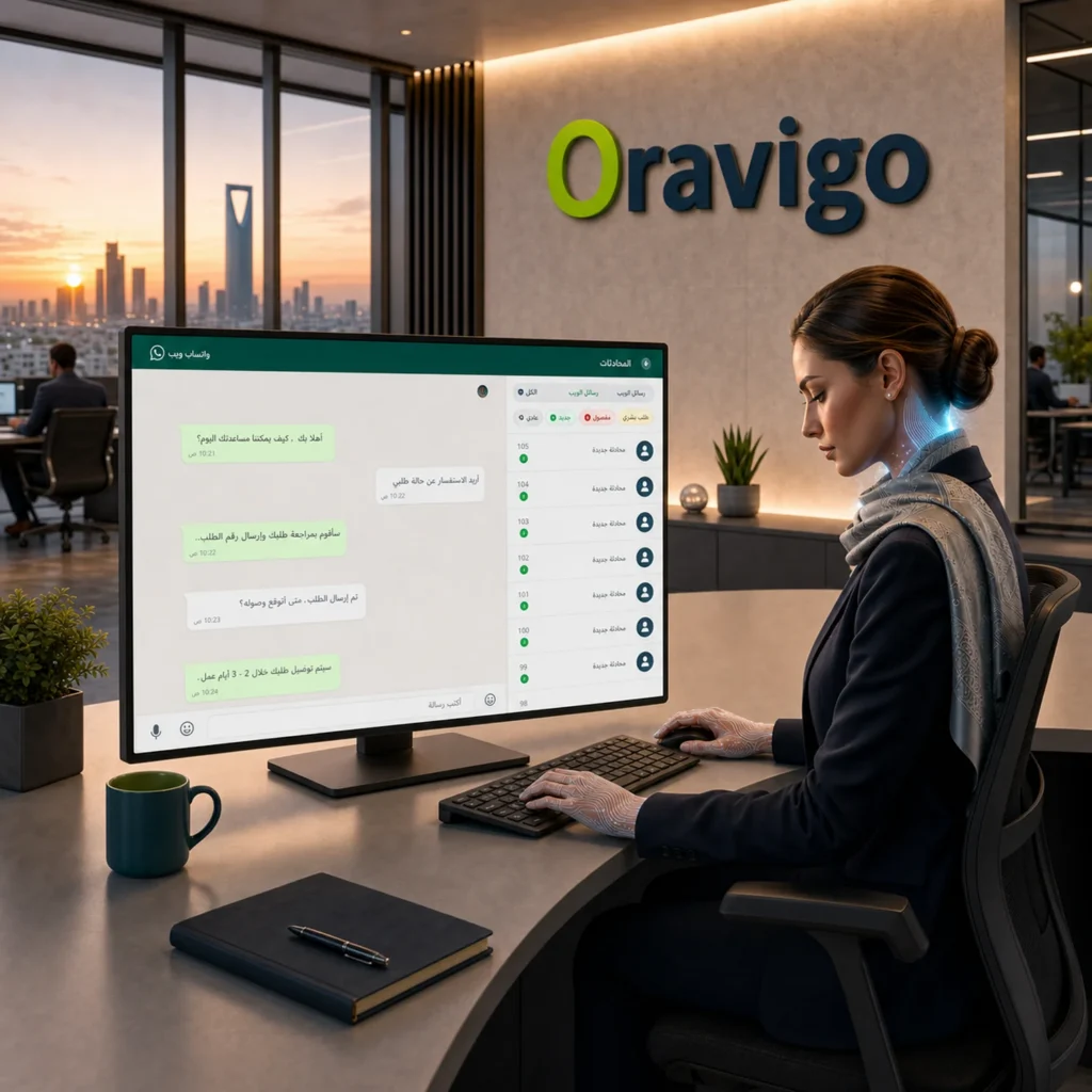 موظف الذكاء الاصطناعي Oravigo Now  موظف البداية