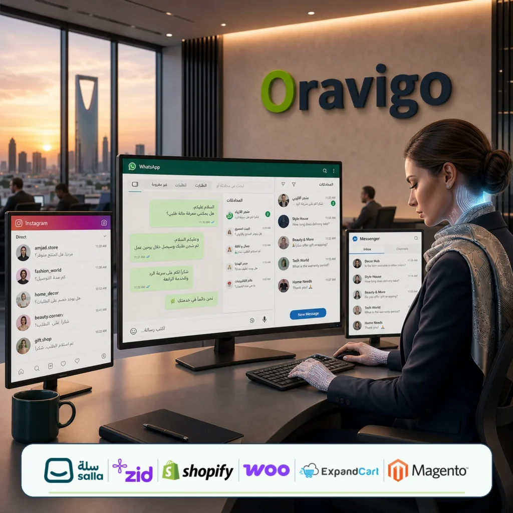 موظف Oravigo 2 للمتاجر الالكترونية
