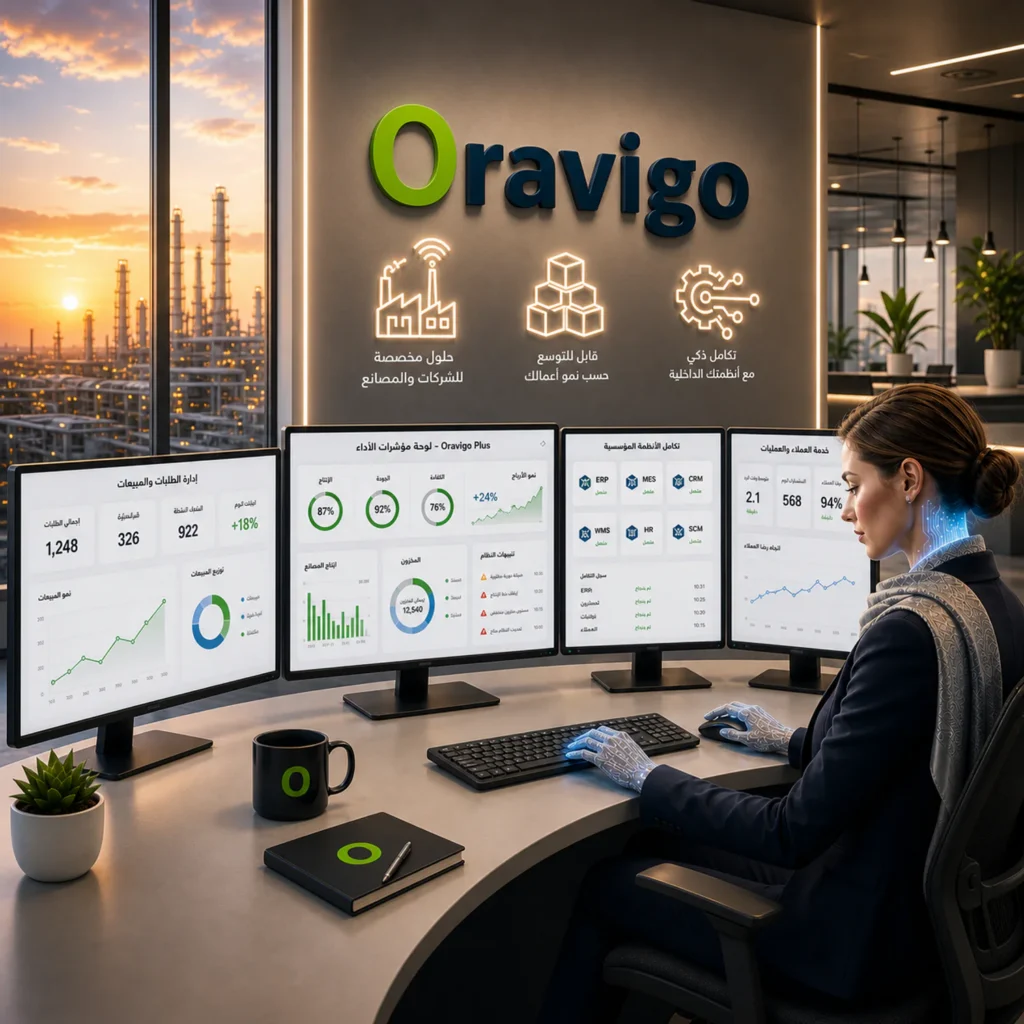 موظف Oravigo Plus  الحلول الخاصة للشركات والمصانع
